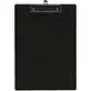 Aluminium A4 Clipboard Black